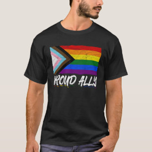 LGBTQ Black Pride Proud Ally Lesbian Gay Bi Trans  T-Shirt