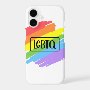 LGBTQ Brushstrokes Rainbow