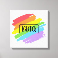 LGBTQ Brushstrokes Rainbow