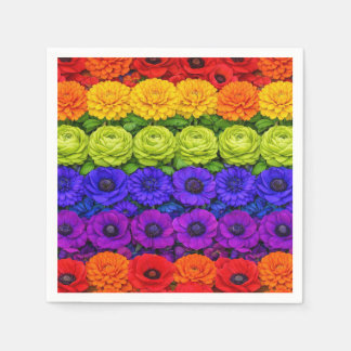 🌈LGBTQ+ CHEERS! Flourish Together Napkin
