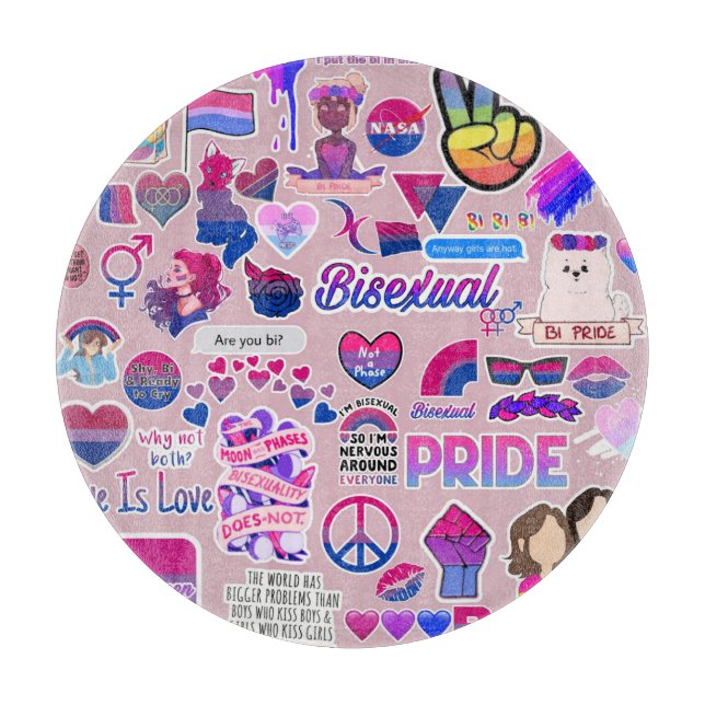 LGBTQ Cutting board (Front)