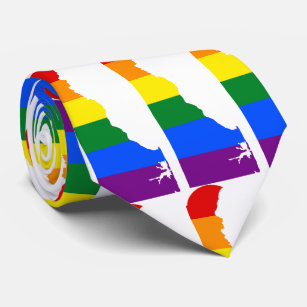 LGBTQ DELAWARE PRIDE Tie