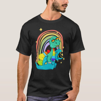 LGBTQ   Dinosaur   Rex Wearing Dino Costume T-Shirt