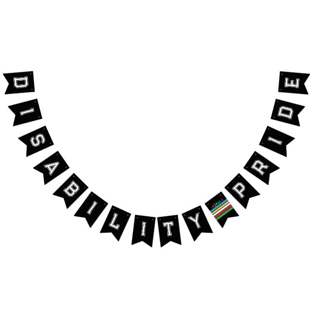 LGBTQ Disability Pride Rainbow Bunting (All)