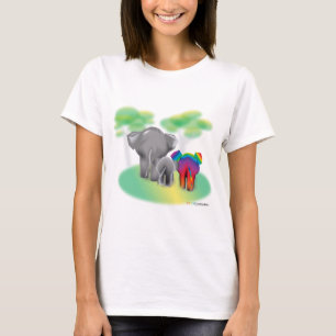 LGBTQ Elephant Family -"Every Families Got One" T-Shirt
