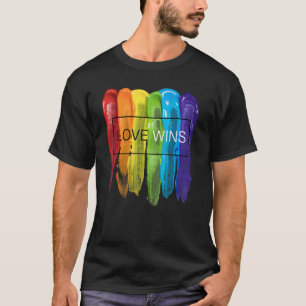 LGBTQ Equality Gay Pride Love Wins Be Yourself Mon T-Shirt