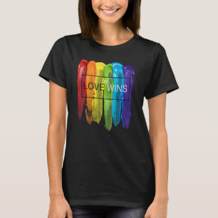 LGBTQ Equality Gay Pride Love Wins Be Yourself Mon T-Shirt