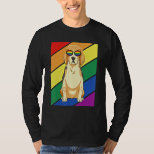 LGBTQ Flag Gay Pride Month Rainbow Beagle Dog LGBT T-Shirt
