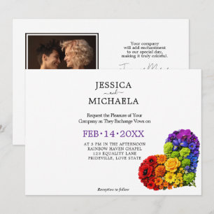 🌈 LGBTQ Flourish Together– Personalised Invitation