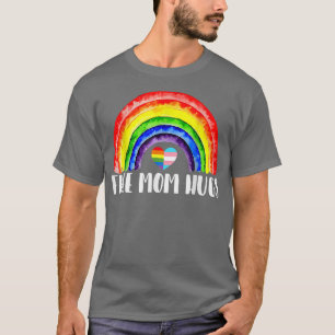 LGBTQ Free Mum Hugs Gay Pride LGBT Ally Rainbow Mo T-Shirt