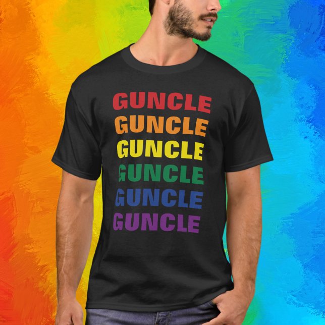 LGBTQ Gay Pride Fun And Funny Gay Uncle Guncle T-Shirt (Creator Uploaded)