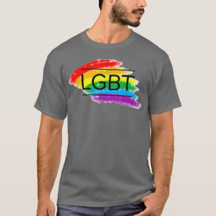 LGBTQ Gay Pride LGBT Rainbow Happy Pride Day  T-Shirt