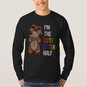 LGBTQ Gay Pride Month Couples I m The Cute Otter H T-Shirt