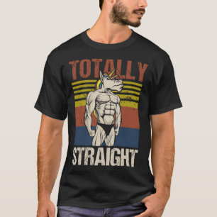 LGBTQ Gay Pride Totally Straight Unicorn 6 T-Shirt