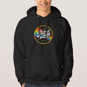 Lgbtq Gay Pride Vintage Ally Rainbow Lesbian Bisex Hoodie