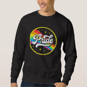 Lgbtq Gay Pride Vintage Ally Rainbow Lesbian Bisex Sweatshirt