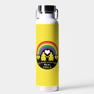LGBTQ  Gay Wheelchair Disability Pride Water Bottle