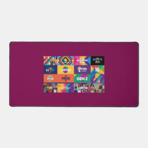 LGBTQ+ & Gen Z Computer Mouse Pad by ShelloCB