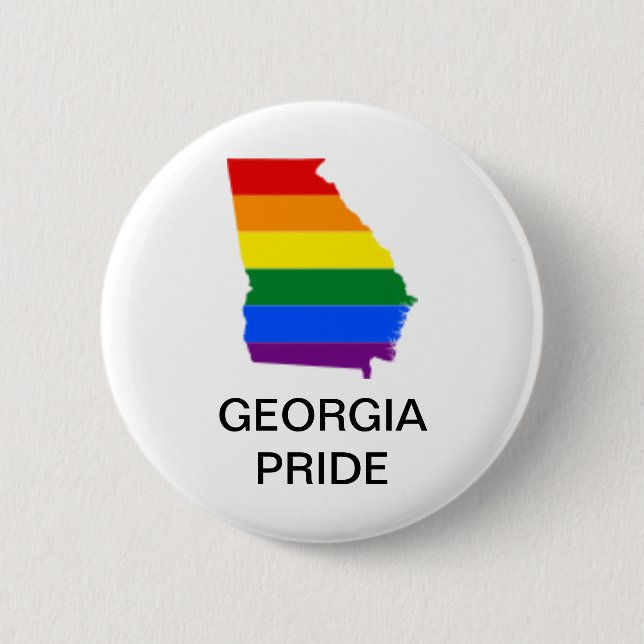 LGBTQ GEORGIA PRIDE BUTTON (Front)