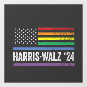 LGBTQ Harris Walz American Flag Election 2024