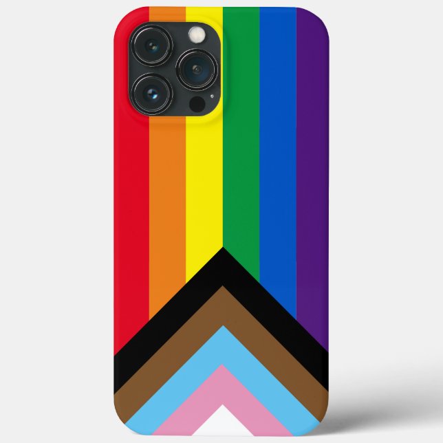 Lgbtq Inclusive diversity rainbow gay pride flag Case-Mate iPhone Case (Back)