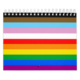 LGBTQ+ INCLUSIVE PRIDE FLAG CALENDAR