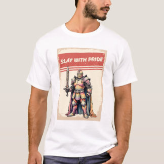 LGBTQ Knight Vintage Rainbow T-Shirt