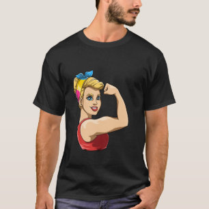 LGBTQ Lesbian Feminism Pansexual Pride Strong T-Shirt