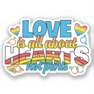 LGBTQ - Love Is All About Hearts