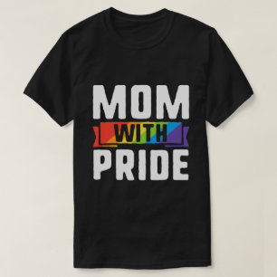 LGBTQ Mother Ally Mum With Pride Month T-Shirt