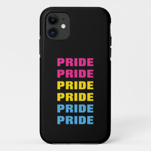 LGBTQ Pansexual Pride Customisable Repeated Text Case-Mate iPhone Case