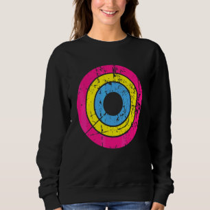 Lgbtq Pansexual Pride Flag Circle Lgbtqia+ Pansex Sweatshirt