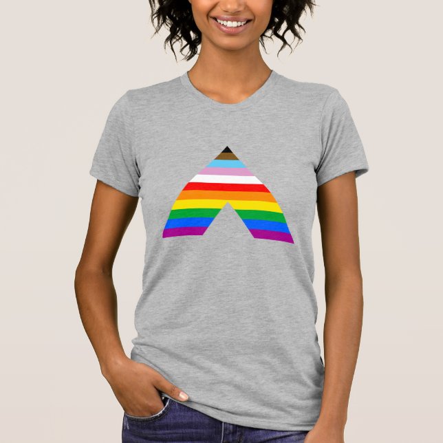 LGBTQ POC Ally Symbol T-Shirt (Front)