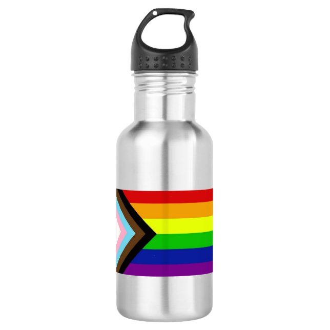 LGBTQ+ Pride 532 Ml Water Bottle (Front)