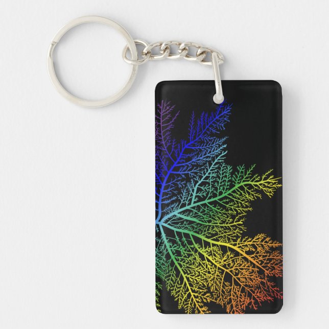 LGBTQ+ Pride Acrylic Keychain (Front)