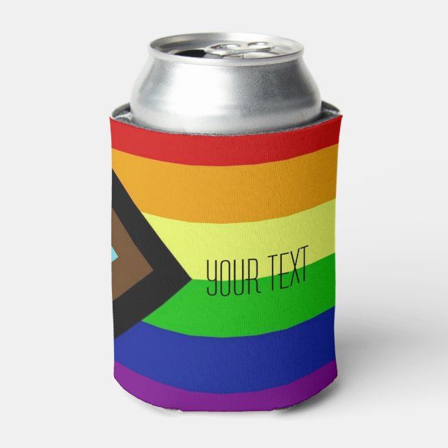 LGBTQ+ Pride Can Cooler (Can Front)