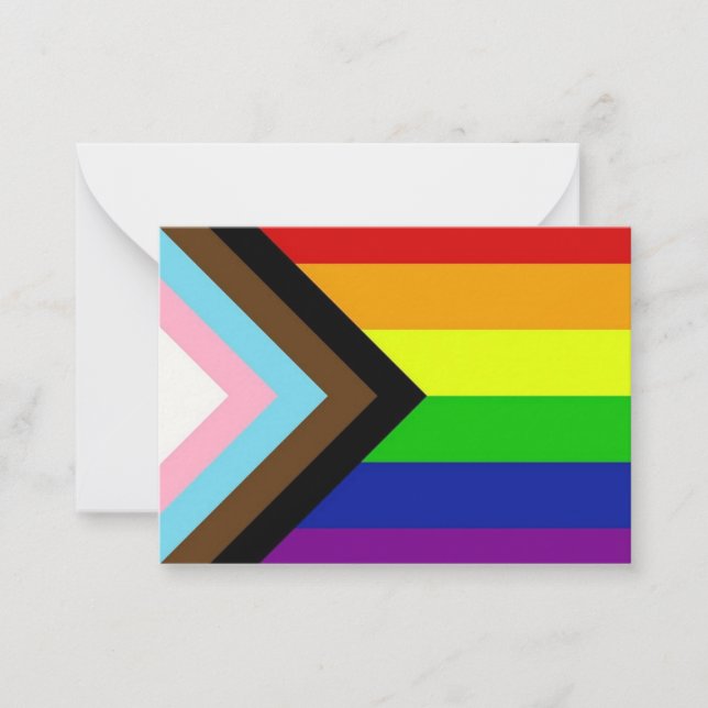 LGBTQ+ Pride Card (Front)
