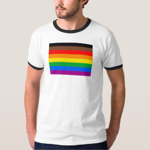 LGBTQ Pride Flag (8 Stripes) T-Shirt