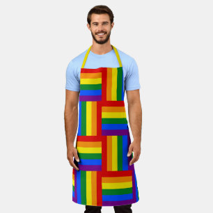 LGBTQ+ Pride Flag Inspired Apron