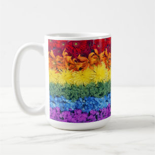 LGBTQ Pride Flower Collection Mug