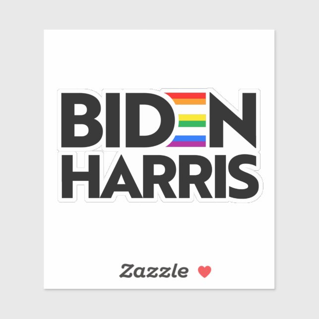 LGBTQ Pride for Biden Harris (Sheet)