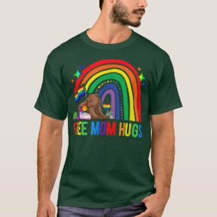 LGBTQ Pride Free Mum Hugs Mama Bear Gay Pride Mont T-Shirt