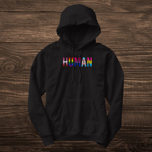 LGBTQ+ Pride Human Hoodie