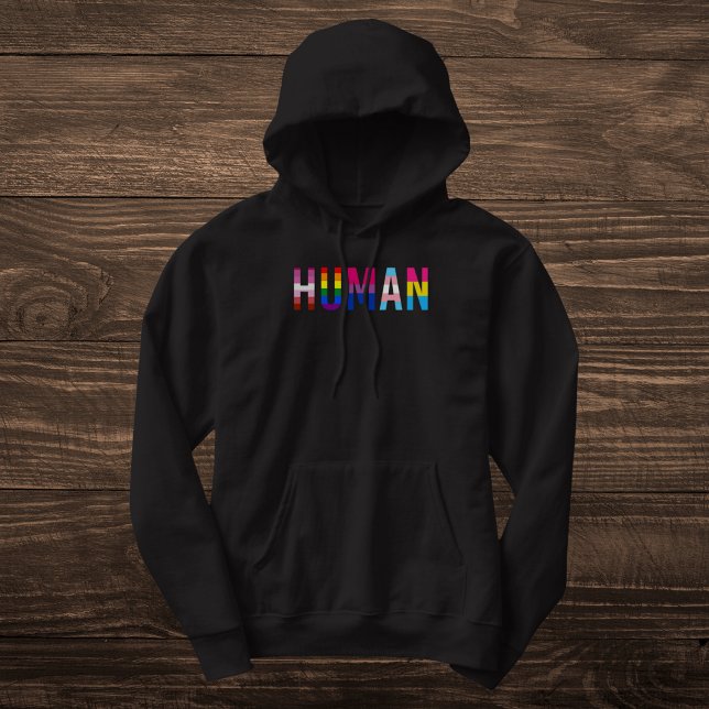 LGBTQ+ Pride Human Hoodie (Creator Uploaded)
