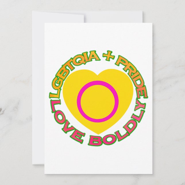 lgbtq pride invitation (Front)