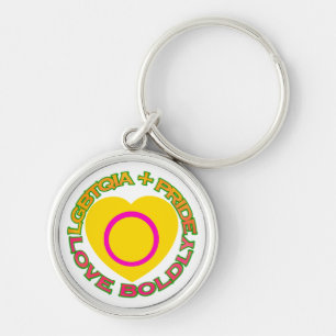 lgbtq pride key ring