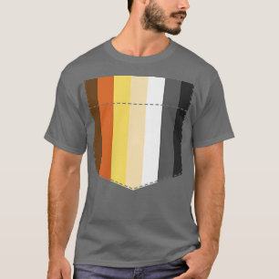 LGBTQ Pride Month  Bear Flag in My Pocket  Gay Bea T-Shirt