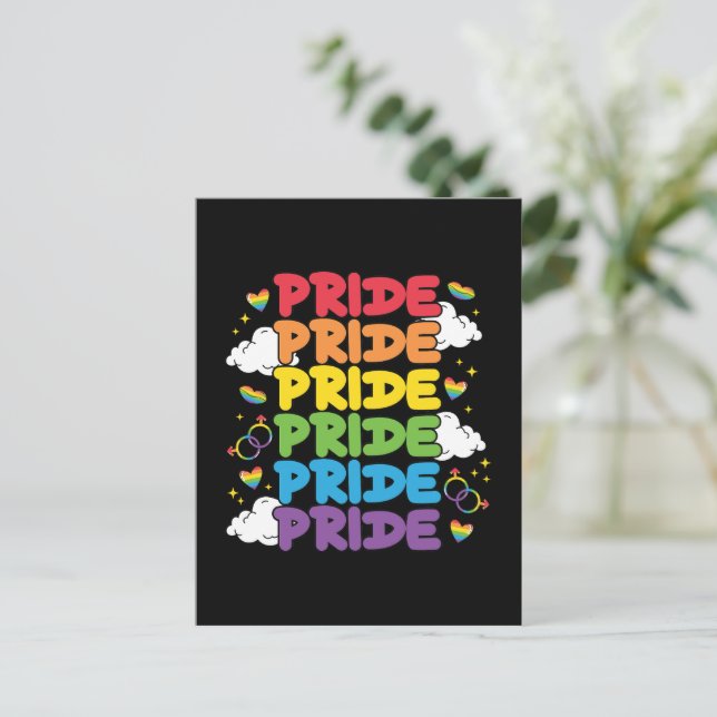 LGBTQ - Pride Month Postcard (Standing Front)