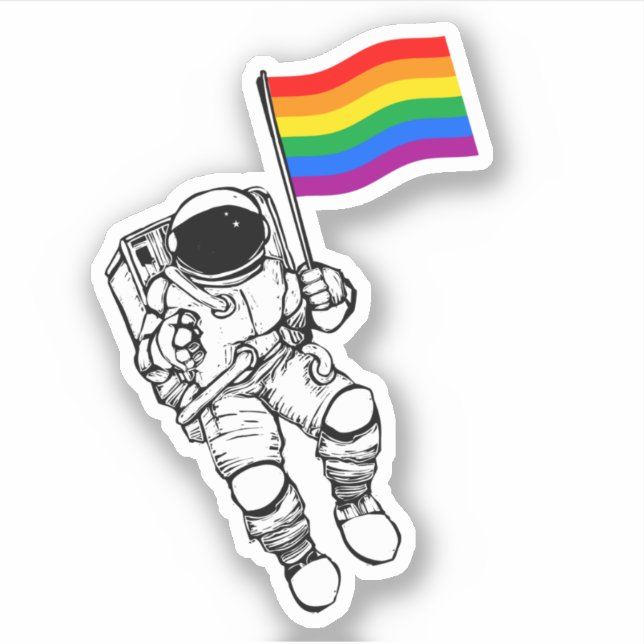 LGBTQ Pride Moonman (Front)