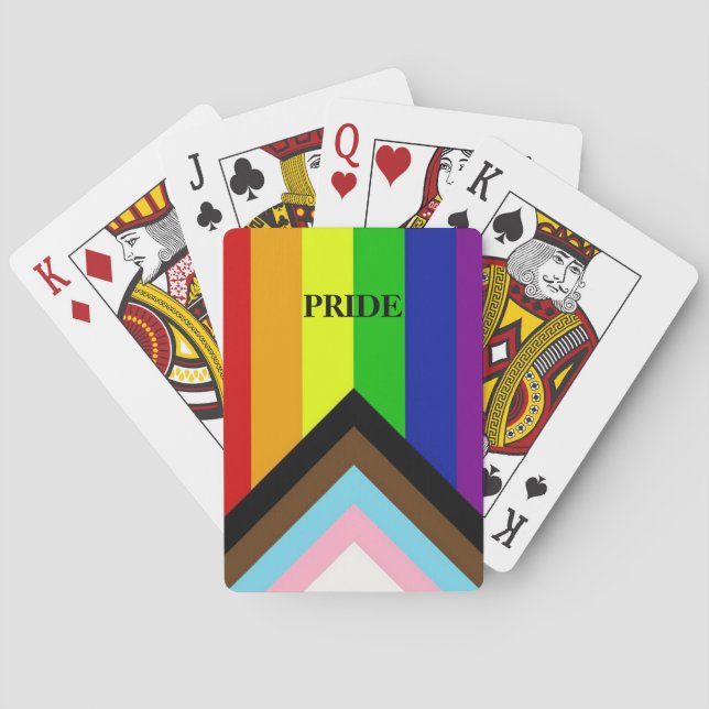 LGBTQ+ Pride Playing Cards (Back)